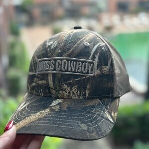 Miss Cowboy Camo Club Hat